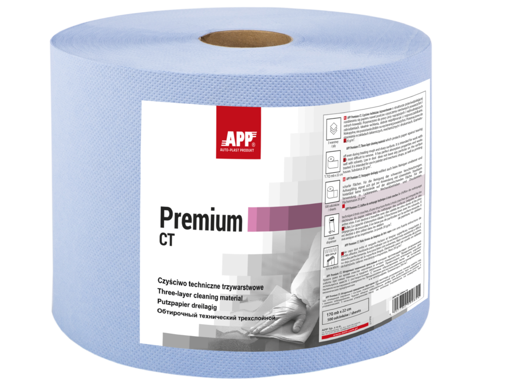 app premium ct putzpapier dreilagig